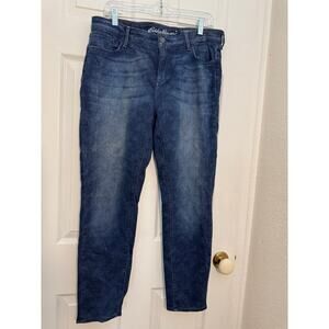 Eddie Bauer Slightly Curvy Skinny Ankle Jeans – Size 14